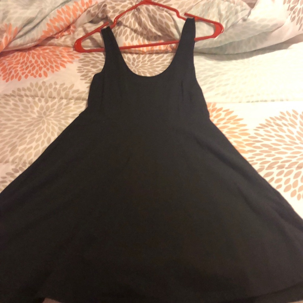 Black lace dress